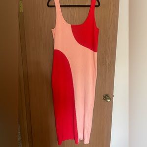 Eloquii Pink Swirl Dresss